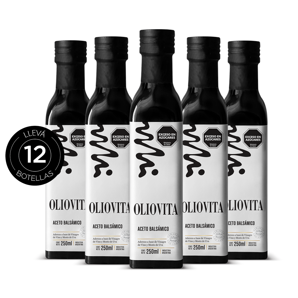 Oliovita Aceto Balsámico Tradicional 12 unidades x250 ml