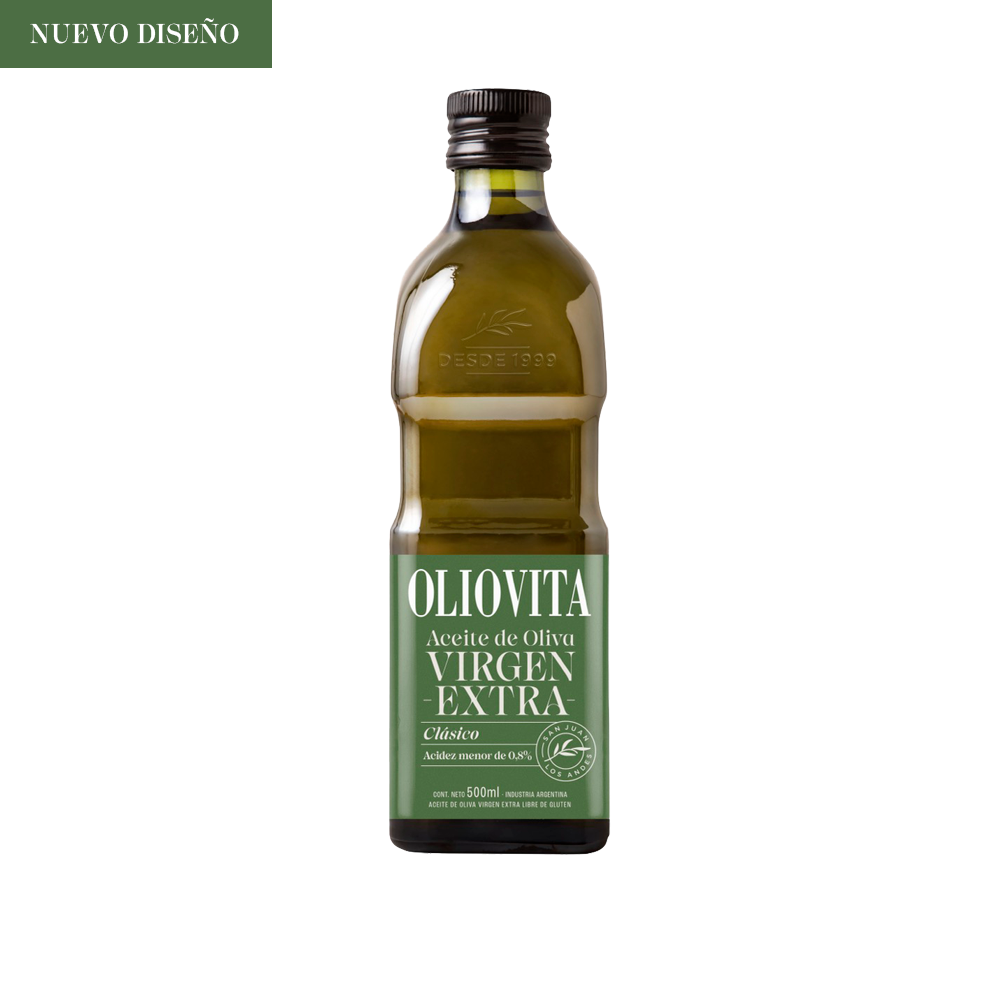 Aceite de Oliva Virgen Extra - Oliovita Blend Clásico 12 unidades x 500ml