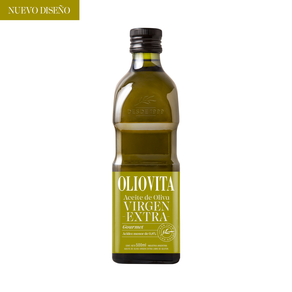 Aceite de Oliva Virgen Extra - Oliovita Blend Gourmet 12 unidades x 500ml