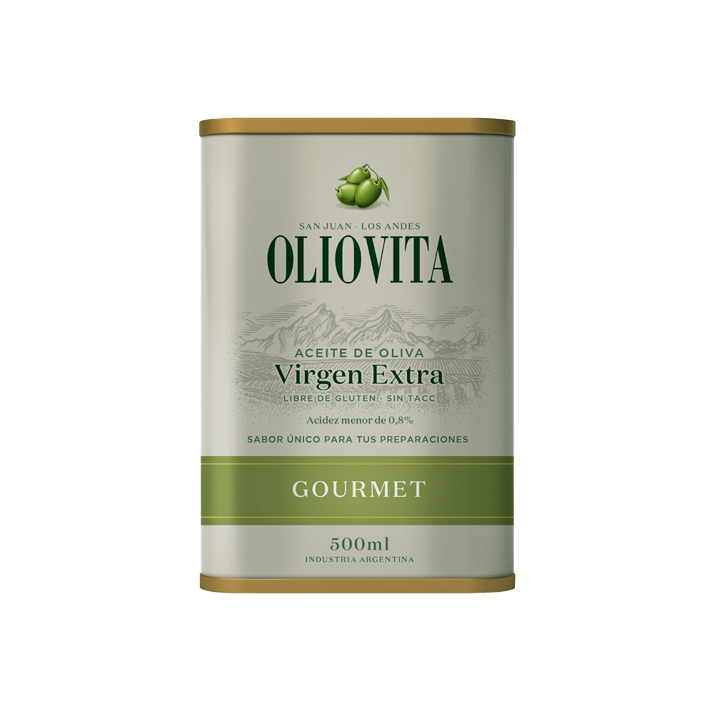 Aceite de Oliva Virgen Extra - -Oliovita Blend Gourmet Lata 6 unidades x 500ml