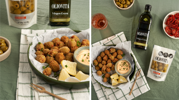 Aceitunas fritas rellenas: receta fácil y crocante para picadas