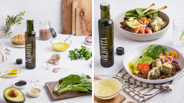 Buda bowl Falafel de espinaca