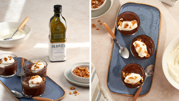 Mousse de chocolate con aceite de oliva: receta fácil y cremosa