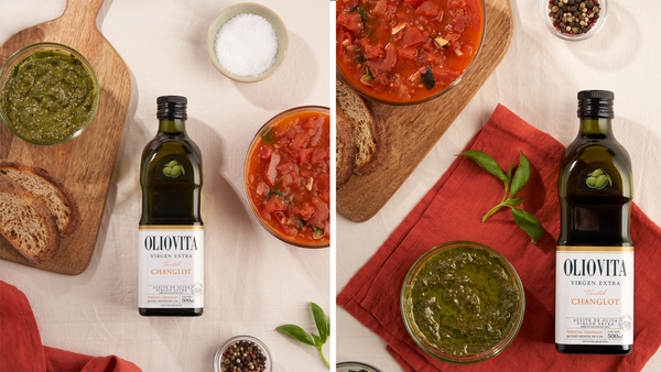 Pesto de rúcula y salsa fileto: recetas express con aceite de oliva