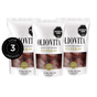 Aceitunas Oliovita enteras negras doypack 300gr x3