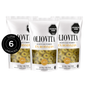 Aceitunas Oliovita en rodajas verdes sin gluten doypack 300gr x6