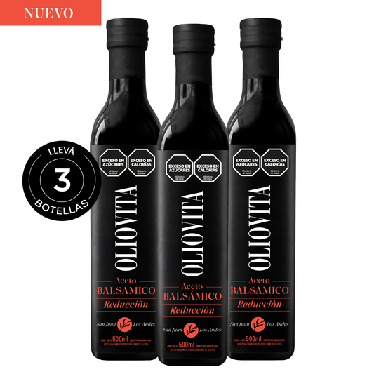 Oliovita Aceto Reducción Sin Gluten x3u de 500ml Bt