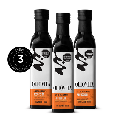 Oliovita Aceto Balsámico Reducción 3 unidades x250 ml