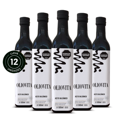 Oliovita Aceto Balsámico Tradicional 12 unidades x500 ml
