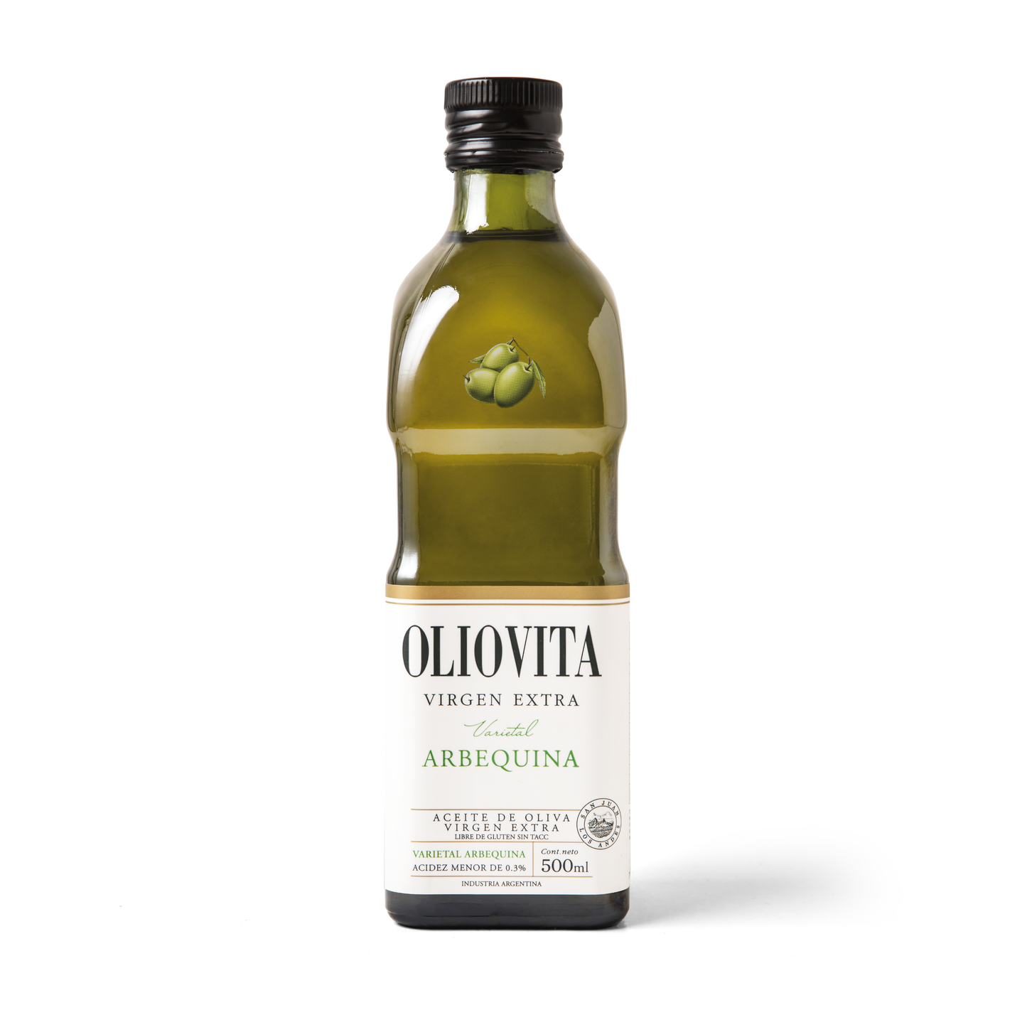 Aceite de Oliva Virgen Extra - Oliovita Varietal Arbequina 12 unidades x 500ml