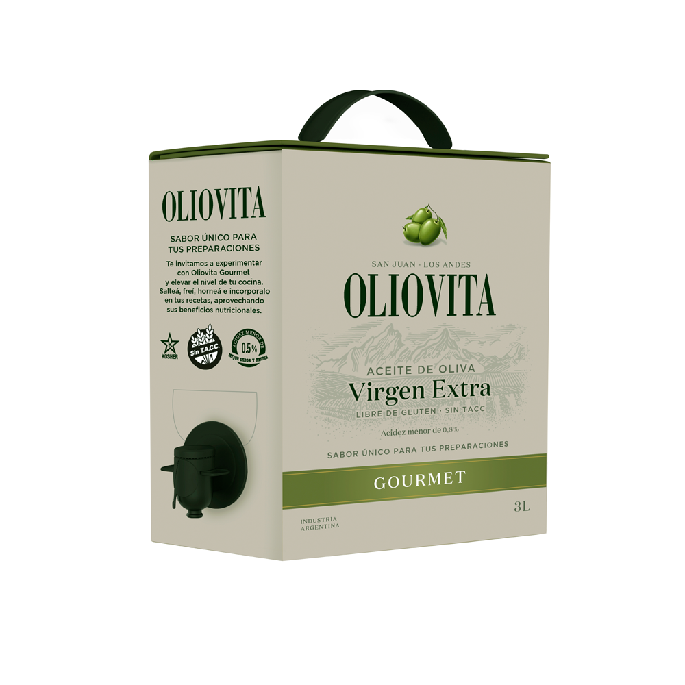 Aceite de Oliva Virgen Extra - Oliovita Blend Gourmet Bag in box 1x3000