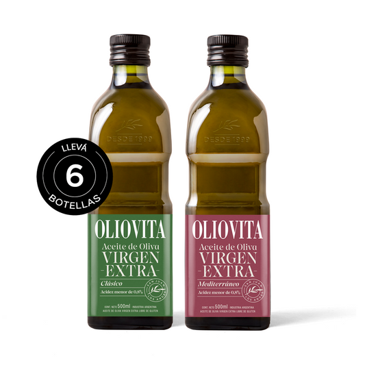 Aceite de Oliva Virgen Extra - Oliovita Blends 6 unidades x 500ml