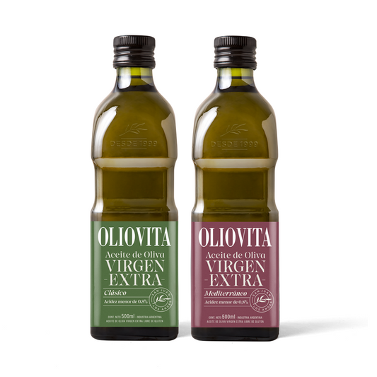 Aceite de Oliva Virgen Extra - Oliovita Blends 2 unidades x 500ml