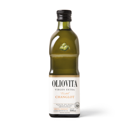 Aceite de Oliva Virgen Extra - Oliovita Mix Varietales Arbequina y Changlot 6 unidades x 500ml