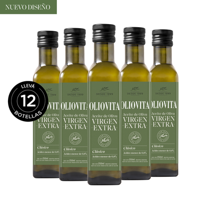 Aceite de Oliva Virgen Extra - Oliovita Blend Clásico 12 unidades x 250ml
