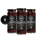 Aceitunas Oliovita Negras Enteras Premium Frasco x6
