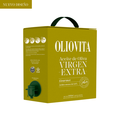 Aceite de Oliva Virgen Extra - Oliovita Blend Gourmet Bag in box 1x3000