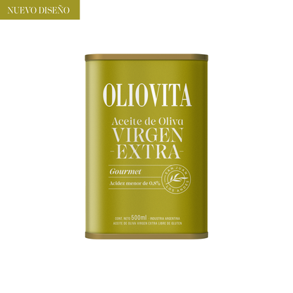 Aceite de Oliva Virgen Extra - Oliovita Blend Gourmet Lata 6 unidades x 500ml