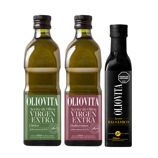 Combo Mix Blends Oliovita + Aceto Balsámico Sin Gluten