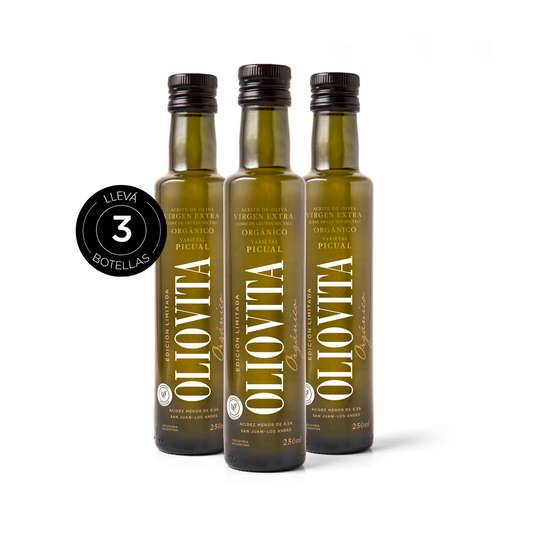 Aceite de Oliva Virgen Extra - Oliovita Orgánico 3 unidades x 250ml