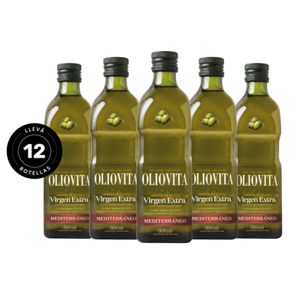 Aceite de Oliva Virgen Extra - Oliovita Blend Mediterráneo 12 unidades x 500ml